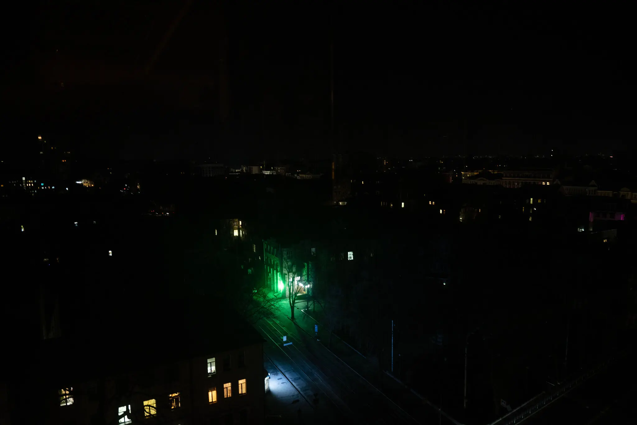 Місто Харків в умовах знеструмлення 20 січня